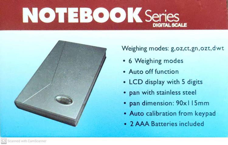 ترازوی دیجیتال NOTEBOOK Series