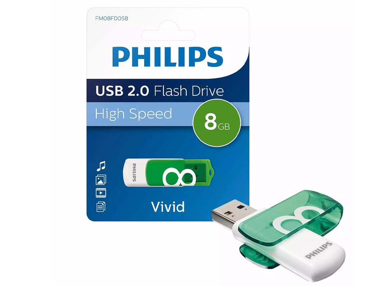 فلش مموری Philips Vivid 8GB