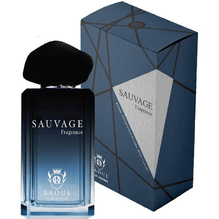 ادو پرفیوم مردانه رائول مدل Sauvage حجم 100 میلی لیتر