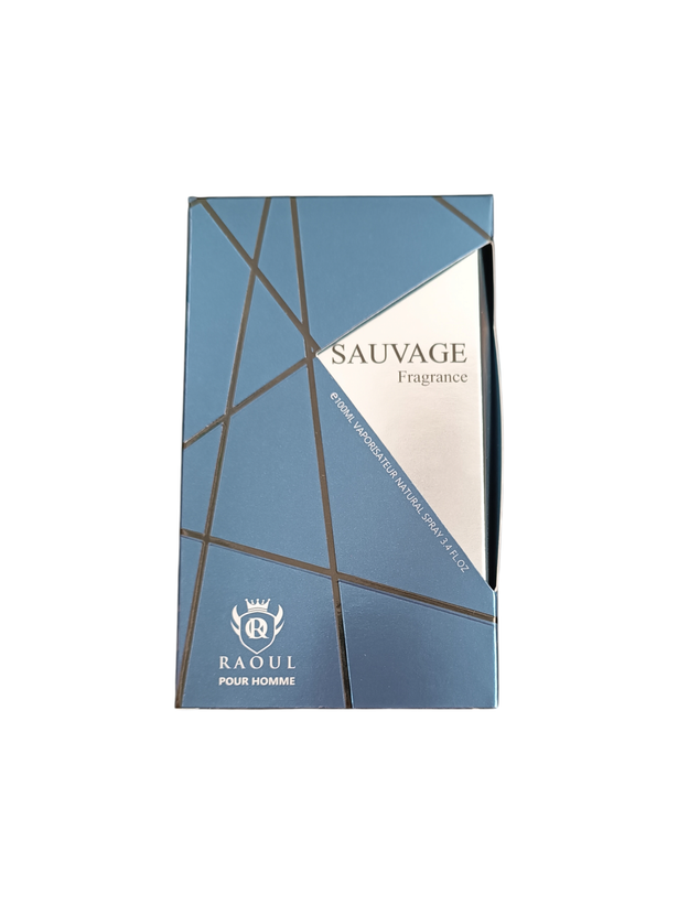 ادو پرفیوم مردانه رائول مدل Sauvage حجم 100 میلی لیتر